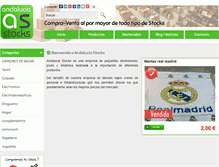 Tablet Screenshot of andaluciastocks.com